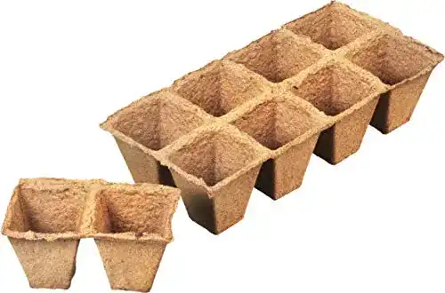 Anzuchttopf Connex Anzuchttöpfe 6 x 6 cm Praktisches Set 24 Stück