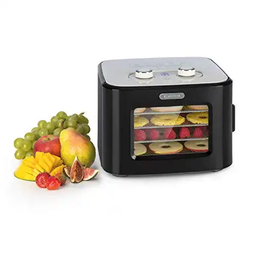 Die beste Klarstein-Dörrautomat Klarstein Tutti Frutti Dörrautomat, 400 Watt 2026 Test Bestseller Klarstein-Dörrautomat Klarstein Tutti Frutti Dörrautomat, 400 Watt