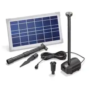 Solar-Springbrunnen Esotec Solar Teichpumpe Komplettset