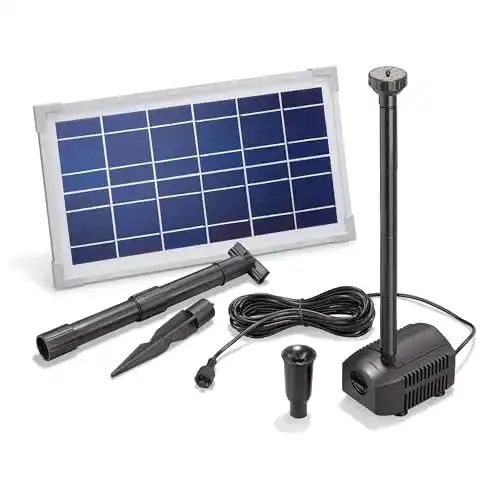 Solar-Springbrunnen Esotec Solar Teichpumpe Komplettset