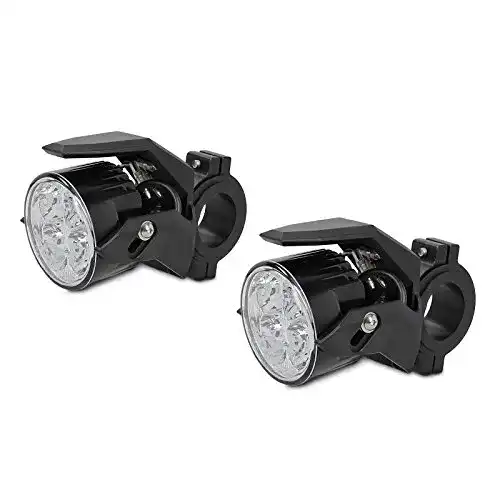 Motorrad-Zusatzscheinwerfer 2V/24V inkl. Kabelbaum
