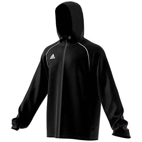 Regenjacke Herren adidas Herren Core 18 Regenjacke, Black/White