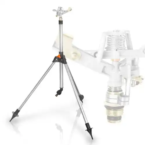 Hochregner Gartenartikel Teleskop-Stativ Sprinkler, Messing