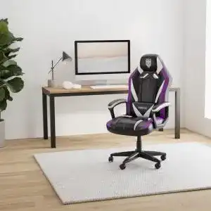 Gaming-Stuhl bis 200 Euro Vonesse, Lila, ergonomisch, Massage