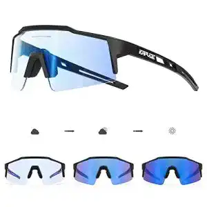 Fahrradbrille selbsttönend KAPVOE Photochromatisch