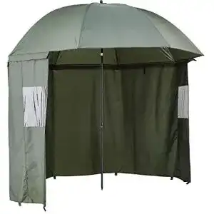 Angelschirm Cormoran Schirmzelt Zelt Angeln Schirm – Deluxe 2,5m Bogenspannweite