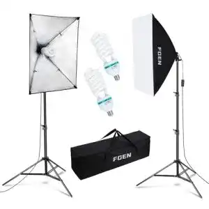 Softbox-Set FGen Softbox Photo Studio Set, 2 x 50 x 70 cm Lighting