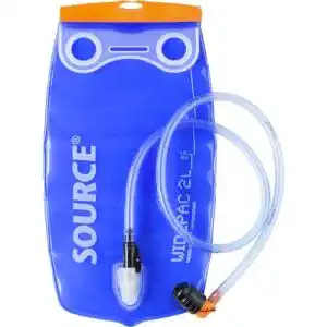 Trinkblase Source Wasserbehälter Widepac , transparent/Blau