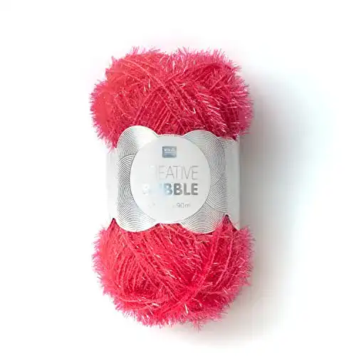 Schwammgarn Rico Design Creative Bubble Neonpink