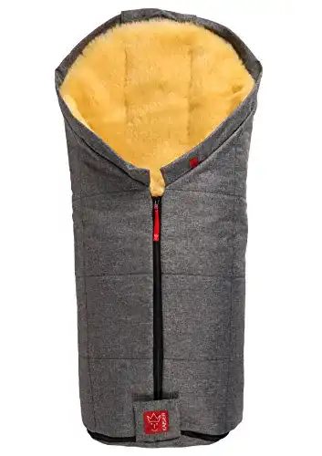 Lammfell-Fußsack Kaiser 6720470 Lammfellfußsack Iglu, anthrazit