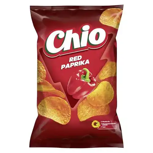 Kartoffelchips Chio Chips Red Paprika, (10 x 175 g)