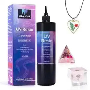 UV-Resin VidaRosa 500g Klar UV Harz Harte Art Neue Formel