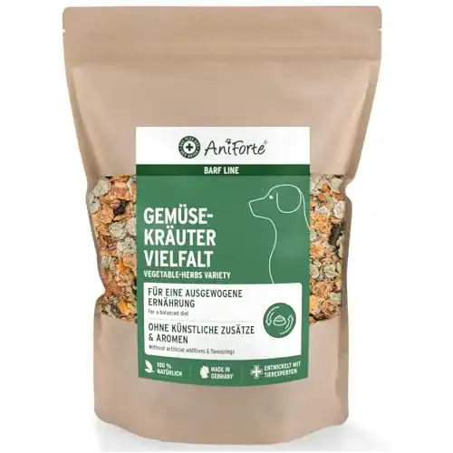 Die beste Gemüseflocken Hund AniForte Kräuter Vielfalt 1kg 2026 Test Bestseller Gemüseflocken Hund AniForte Kräuter Vielfalt 1kg