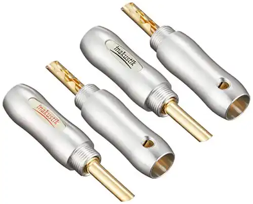 Bananenstecker Inakustik In-akustik Exzellenz 4er Set