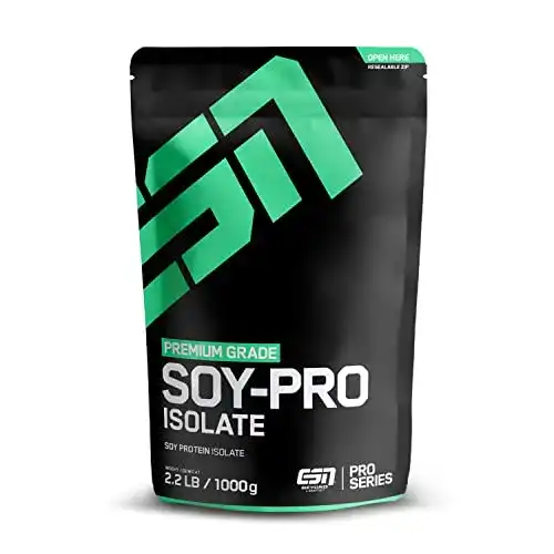 Die beste Soja-Protein ESN Soy-Pro Isolate, 1000g Beutel, Vanilla 2026 Test Bestseller Soja-Protein ESN Soy-Pro Isolate, 1000g Beutel, Vanilla