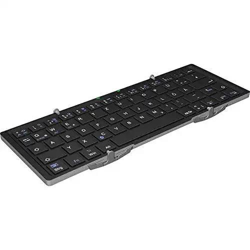 Faltbare Tastatur KeySonic KSK-3023BT (DE) Kabellos