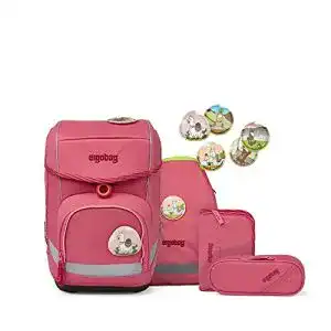 Ergobag-Schulranzen ergobag cubo Set ergonomisch, 5-teilig