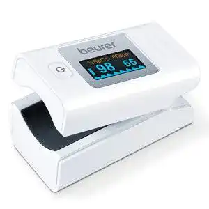 Pulsoximeter Beurer PO 35, schmerzfreie Anwendung, Farbdisplay