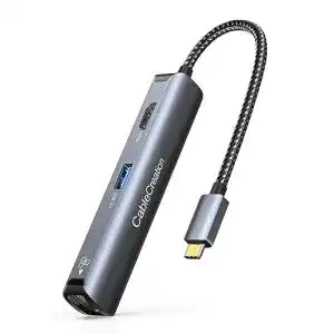 USB-C-Hub CableCreation USB-C Hub Multiport Adapter, 6 Port