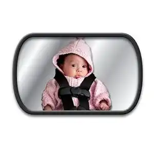 Rücksitzspiegel Baby Lina M. 2 Befestigungsvarianten