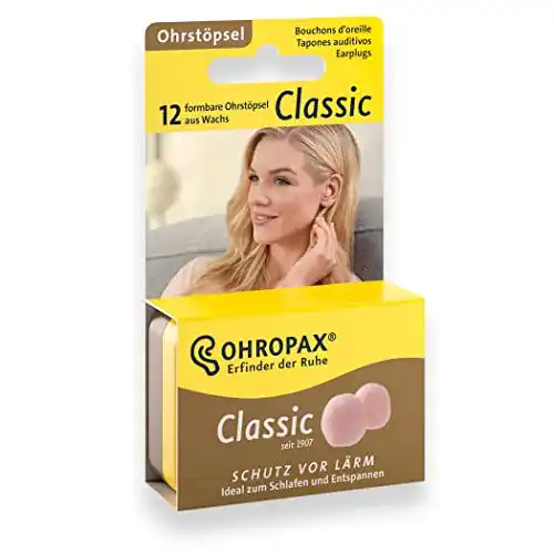 Ohrstöpsel Schlafen OHROPAX – Classic – Ohrstöpsel – 1x 12 Stück