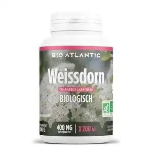 Weißdorn-Kapseln Bio Atlantic Bio Weissdorn 400mg 200 Tabletten