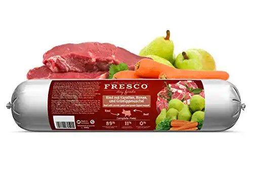 Fresco-Nassfutter Fresco Dog Barf-Wurst Rind, Karotten & Birnen