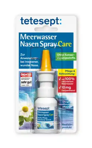 Meerwasser-Nasenspray tetesept Meerwasser Nasen Spray Care