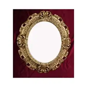 Barock-Spiegel Lnxp WANDSPIEGEL BAROCKSTIL, oval, 45×38