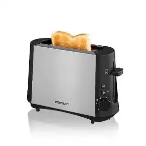 Mini-Toaster Cloer 3890 Single-Toaster, Minitoaster 600 W