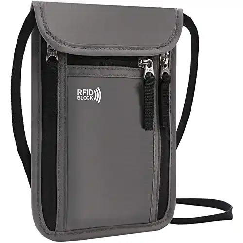 Brustbeutel KEAFOLS Brusttasche mit RFID-Blockierung