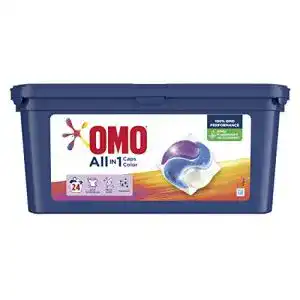 Waschmittel-Pods OMO Caps Color 24W, 648 g