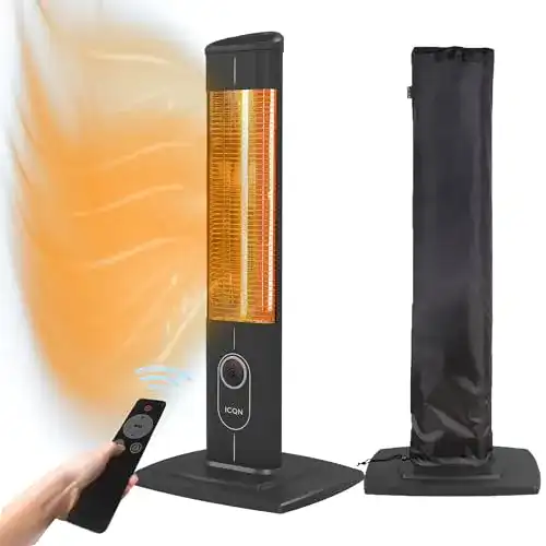 Gastronomie-Infrarotstrahler ICQN 2300 W Stand Heizstrahler