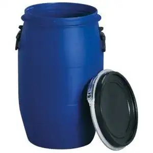 Kunststofffass Graf Kunststoff-Weithalsfass PE 60 L blau