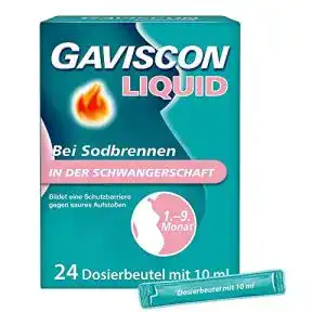 Magen-Gel Gaviscon Liquid bei Sodbrennen 24x 10ml