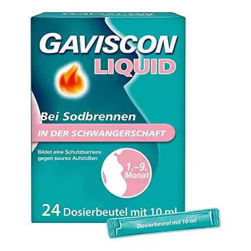 Magen-Gel Gaviscon Liquid bei Sodbrennen 24x 10ml