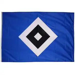 HSV-Fahne ‘ HSV Hissfahne Schrebergarten 120x180cm