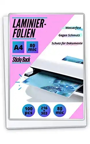 Laminierfolien MK Marc Kindermann 100 PREMIUM DIN A4