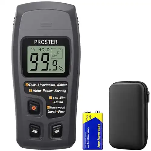 Holzfeuchtigkeitsmessgerät Proster, mit HD-LCD