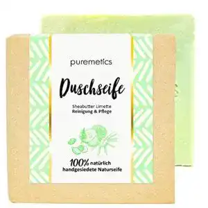 Naturseife Puremetics Zero Waste straffend “Sheabutter Limette”
