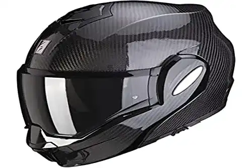 Carbon-Helm Scorpion EXO-TECH Carbon SOLID Black L