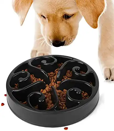 Anti-Schling-Napf Hund ZONSUSE Hundenapf Slow Feeder – rutschfest