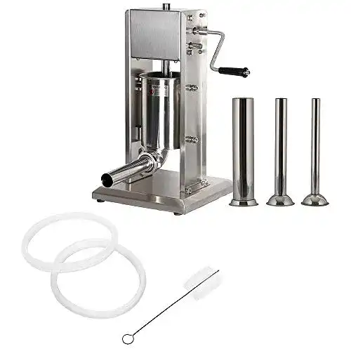 Wurstfüller Melko Wurstfüllmaschine Edelstahl 5l Wurstpresse
