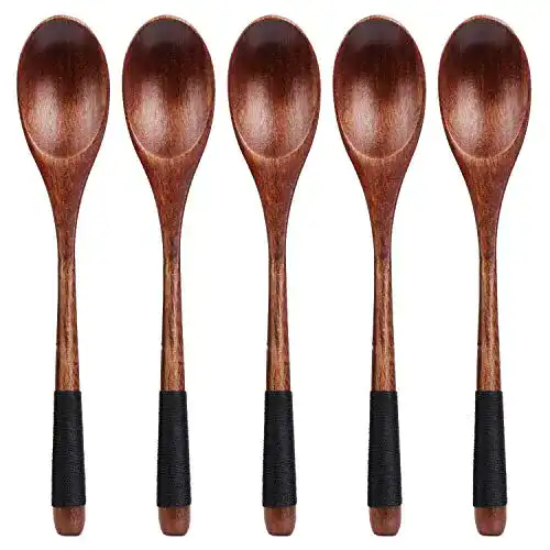 Holzlöffel Coolty 5 Stück Japanisch/Koreanisch