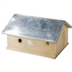 Hummelhaus Esschert Design, Hummelnistkasten mit Metalldach