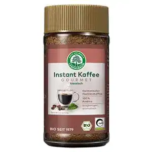 Löslicher Kaffee Lebensbaum Gourmet Kaffee Instant, 3 x 100 g