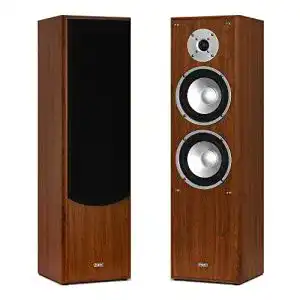 Mohr-Lautsprecher mohr 1 Paar Standlautsprecher SL10 Nussbaum
