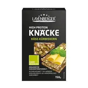 Knäckebrot Layenberger High Protein Käse-Kürbiskern, 150 g