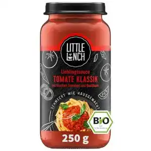 Tomatensauce Little Lunch Lieblingssauce, Bio Tomate Klassik, 250g