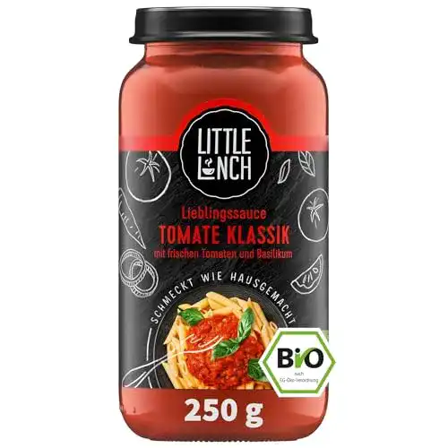 Tomatensauce Little Lunch Lieblingssauce, Bio Tomate Klassik, 250g